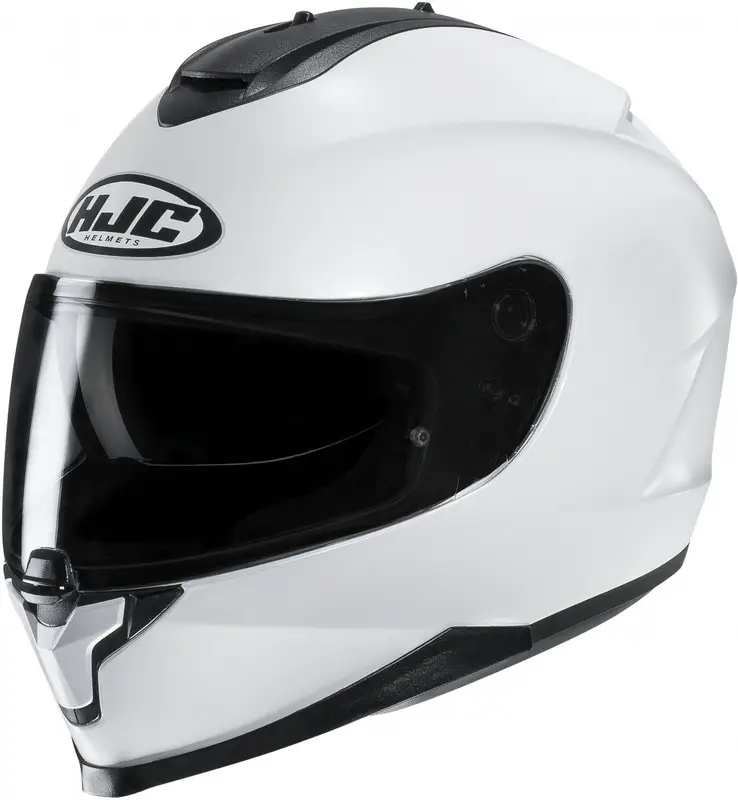 Nová Kolekce Integrální helma na motorku HJC C70N Solid perleťově bílá