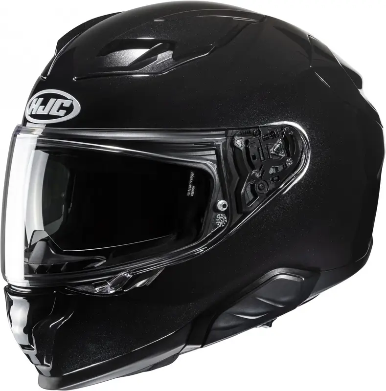 Cenový Hit Integrální helma na motorku HJC F71 Solid metalická černá