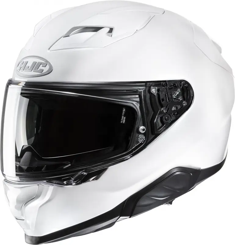 Integrální helma na motorku HJC F71 Solid perleťová bílá Cenový Hit