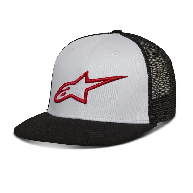 Kšiltovka Alpinestars Corp Trucker bílo-černo-červená Nejlepší Cena