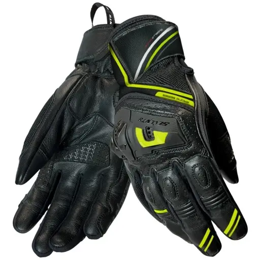 Přímo Od Výrobce Rukavice na motorku Seventy Degrees SD-N30 Mugello černo-fluo žluté