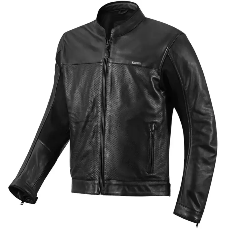 Kožená bunda na motorku Seventy Degrees SD-JL4 Legend Classic černá Poslední Šance