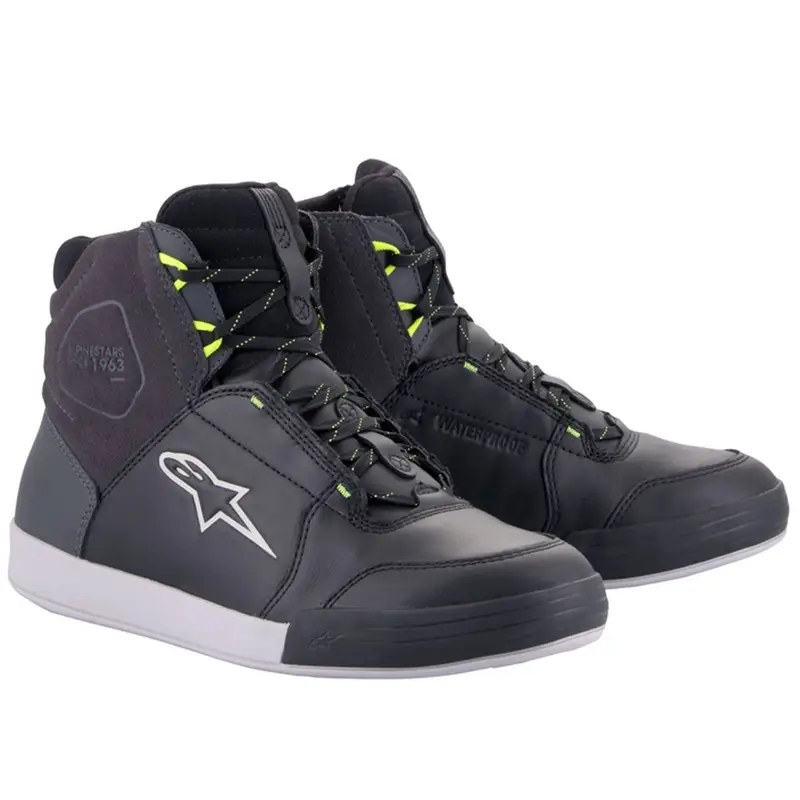 Cenová Bomba Boty na motorku Alpinestars Chrome Drystar černo-šedo-fluo žluté