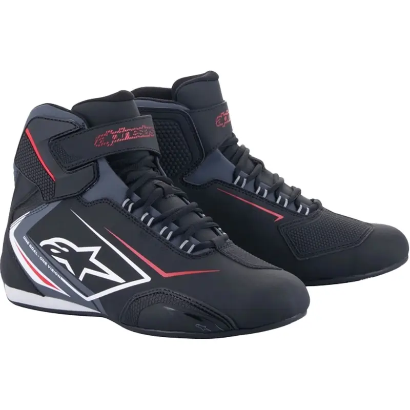 Boty na motorku Alpinestars Sektor Waterproof černo-bílo-šedé Pouze Dnes