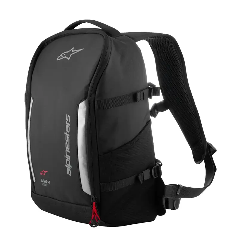 Batoh na motorku Alpinestars AMP-3 černý 17 l Výhodná Nabídka