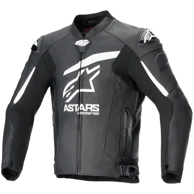 Nejlepší Cena Kožená bunda na motorku Alpinestars GP plus R 4 Airflow černo-bílá