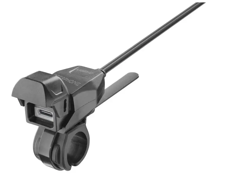 Finální Výprodej Nabíječka Interphone na řídítka motocyklu USB-C