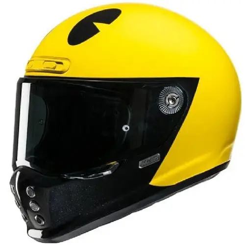 Integrální helma na motorku HJC V10 Pac-man Bandai Namco žlutá Cenově Výhodný