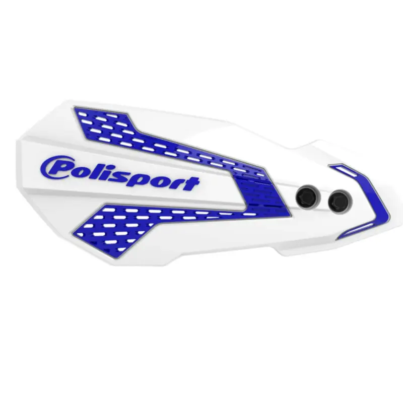 Chrániče páček POLISPORT MX FLOW 8308200016 s montážní sadou bílo/modré Výprodej