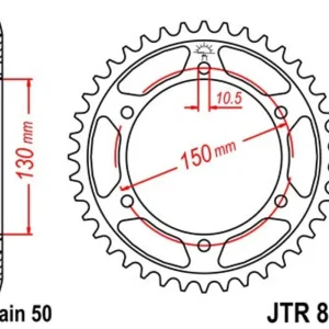 Must-Have Řetězová rozeta JT JTR 859-39 39 zubů, 530