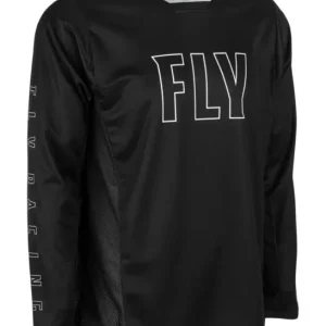 cyklo dres RADIUM, FLY RACING - USA (černá/bílá) Pouze Dnes