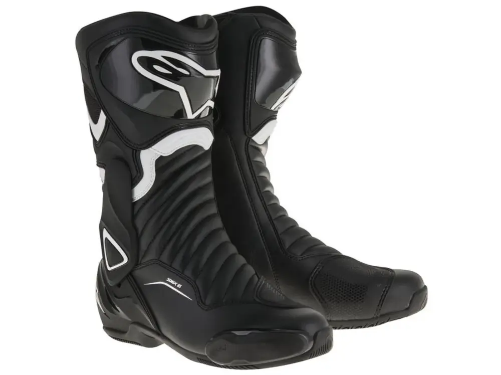 Levný boty S-MX 6, ALPINESTARS (černé/bílé)