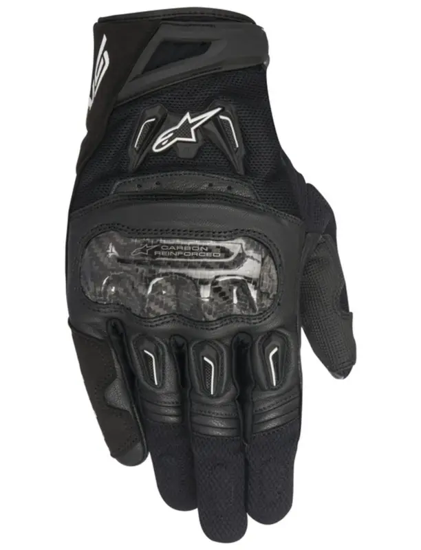 rukavice SMX-2 AIR CARBON, ALPINESTARS (černé) Rychlé Dodání