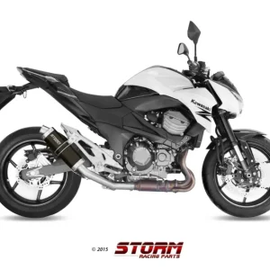 Koncovka výfuku STORM GP K.035.LXSB Černá ocel Časově Omezené