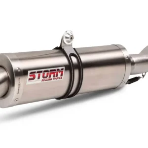 2 koncovky výfuku STORM OVAL Y.017.LX1 Nerez Přímo Od Výrobce