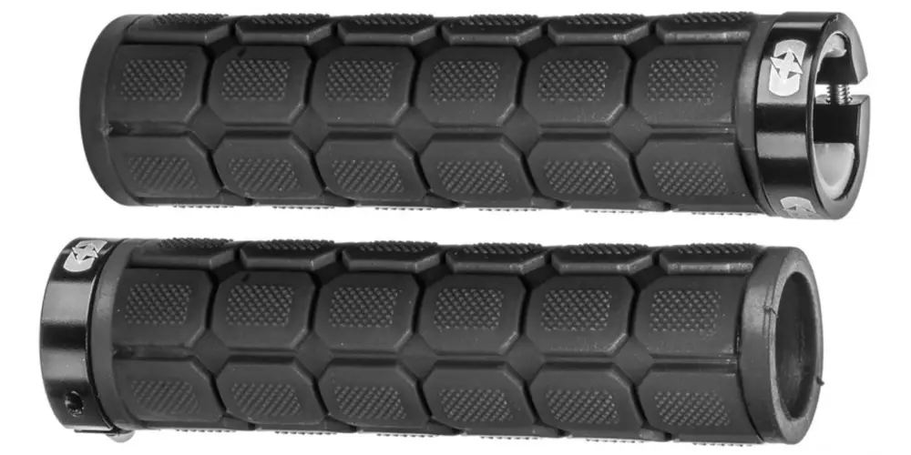 Nejlepší Volba gripy LOCK-ON se šroubovacími objímkami a větší tl. úchopu, OXFORD (černé, délka 130 mm, 1 pár)
