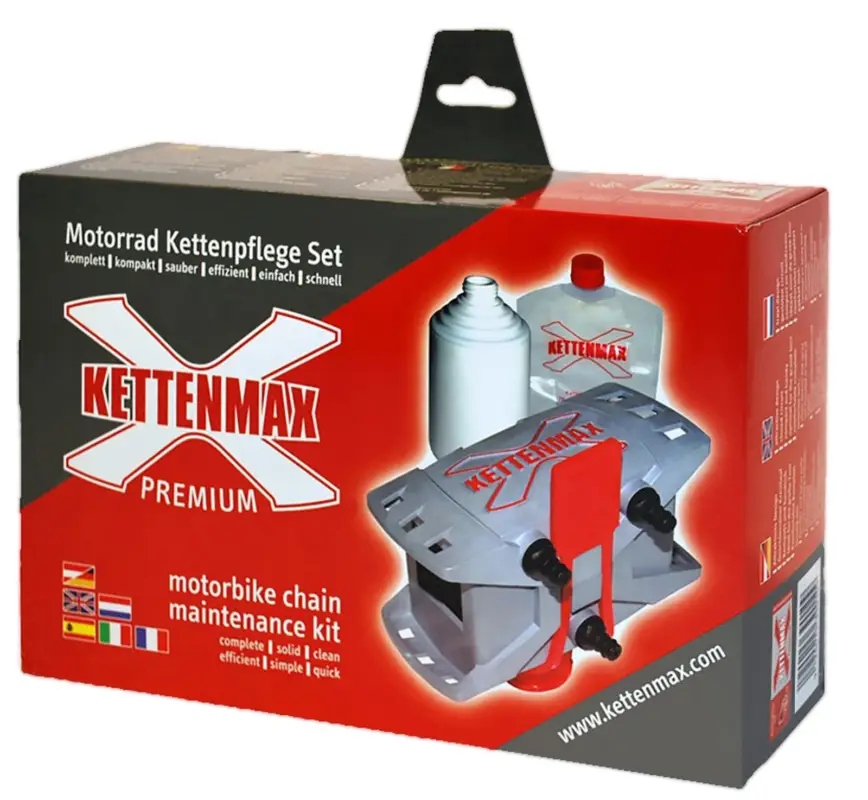 KETTENMAX PREMIUM LIGHT- pračka na motocyklové řetězy (sada bez náplní) Výhodná Nabídka