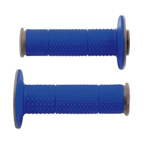 Přímo Od Výrobce gripy Full Diamond (dvouvrstvé, extra měkké), RTECH (modro-šedé, pár, délka 116 mm)