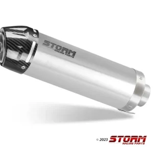 Nejlepší Cena Koncovka výfuku STORM GP K.050.LXSC Stainless Steel with carbon cap