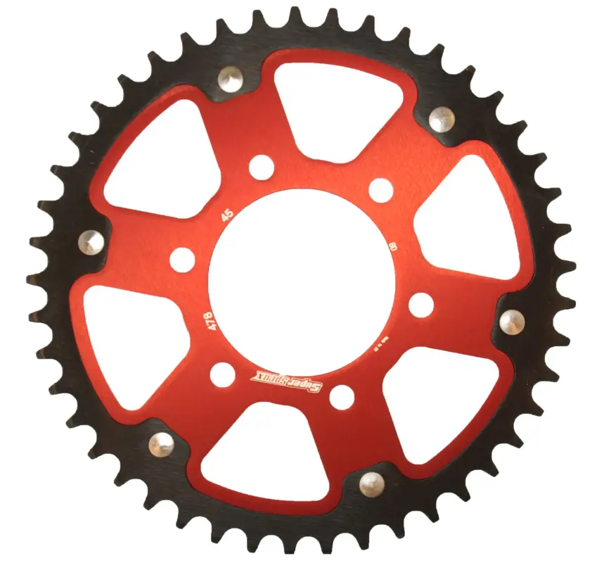 Výhodná Nabídka Řetězová rozeta SUPERSPROX STEALTH RST-478:45-RED červená 45 zubů, 520