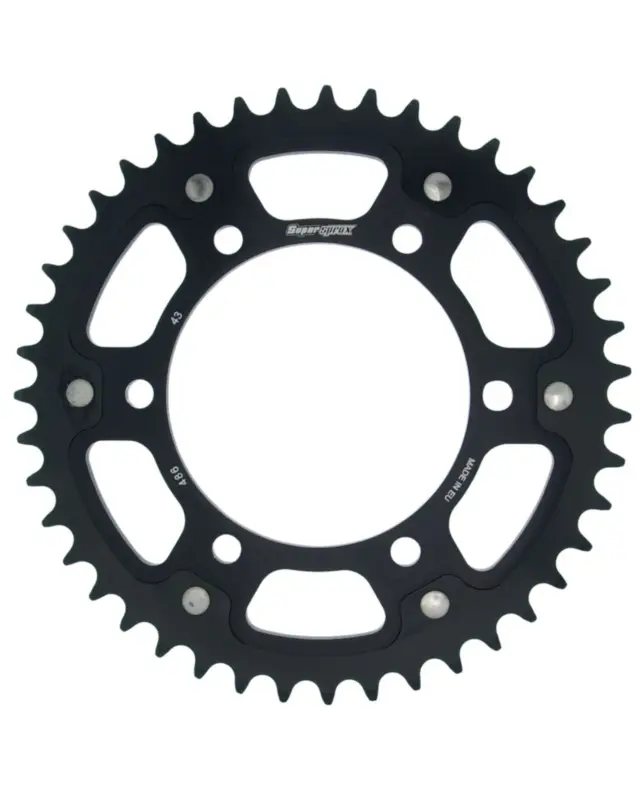 Akce Řetězová rozeta SUPERSPROX STEALTH RST-486:43-BLK černý 43 zubů, 520