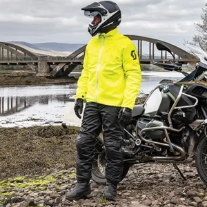 SCOTT Pánská moto pláštěnka rain Ergonomic Pro DP yellow Výprodej