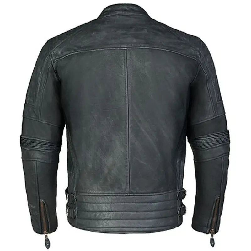 MBW Pánská kožená retro moto bunda HURRICANE Ihned K Objednání