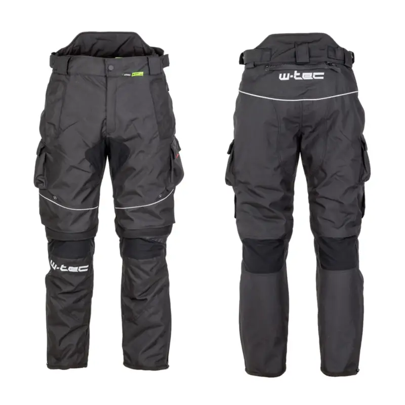 Pánské moto kalhoty W-TEC Thollte - black Horká Nabídka