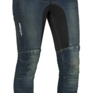 Bezpečná Platba MBW Dámské kevlarové moto jeans REBEKA modré