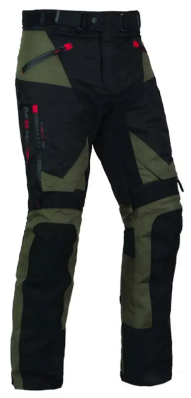 Kup Teď MBW Pánské textilní moto kalhoty GUARD zelené