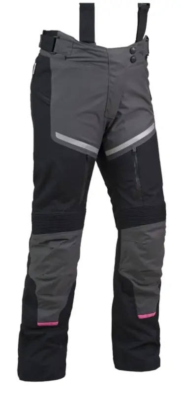 Odeslání Ihned MBW Dámské textilní moto kalhoty Adventure Pro Pants Ladies šedo růžové