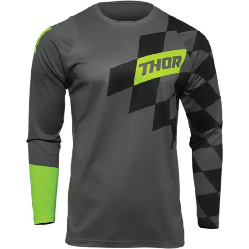 Přímo Od Výrobce THOR dětský dres SECTOR BIRDROCK šedá/fluo