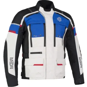 MBW Pánská textilní moto bunda MEMPHIS TRICOLOR Cenový Hit
