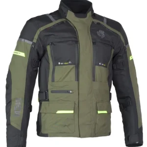 MBW Pánská textilní moto bunda MEMPHIS GREEN Finální Výprodej