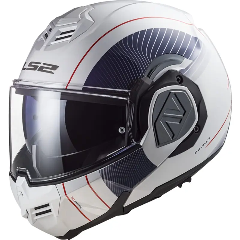 Expresní Doručení LS2 Překlopná moto přilba FF906 Advant COOPER bílo modrá