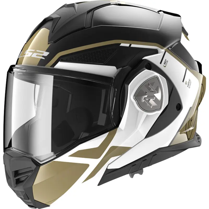 Aktuální LS2 překlopná přilba FF901 ADVANT X METRYK BLACK GOLD