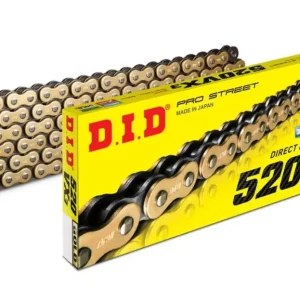 Sleva VX série X-Kroužkový řetěz D.I.D Chain 520VX3 116 článků Zlatá/Černá