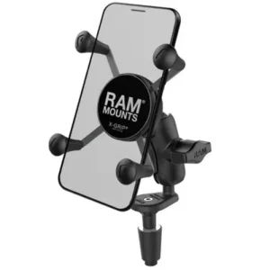 kompletní sestava držáku X-Grip s uchycením do krku řízení motocyklu, RAM Mounts Nejlepší Cena