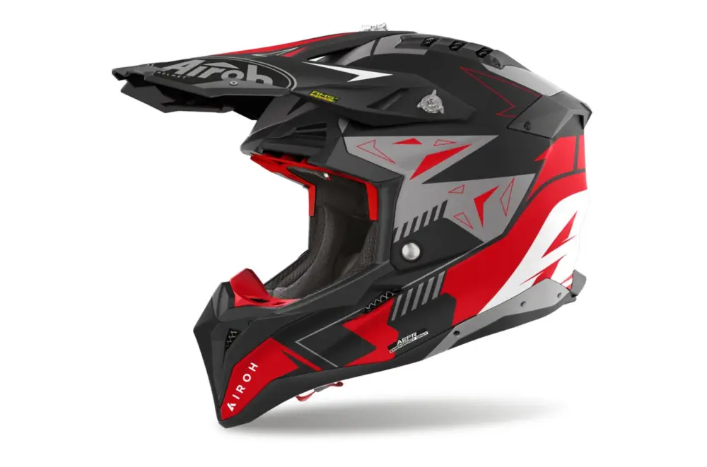 Přilba AIROH AVIATOR 3.0 Spin (červená matná) Cenový Hit
