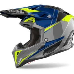 Kup Teď Přilba AIROH AVIATOR 3.0 Push (modrá)
