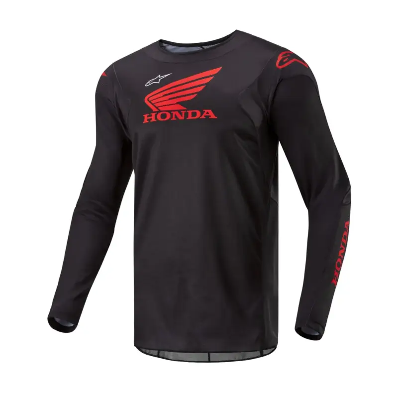 ALPINESTARS dres RACER ICONIC HONDA kolekce (černá/červená) 2024 Vysoce Kvalitní