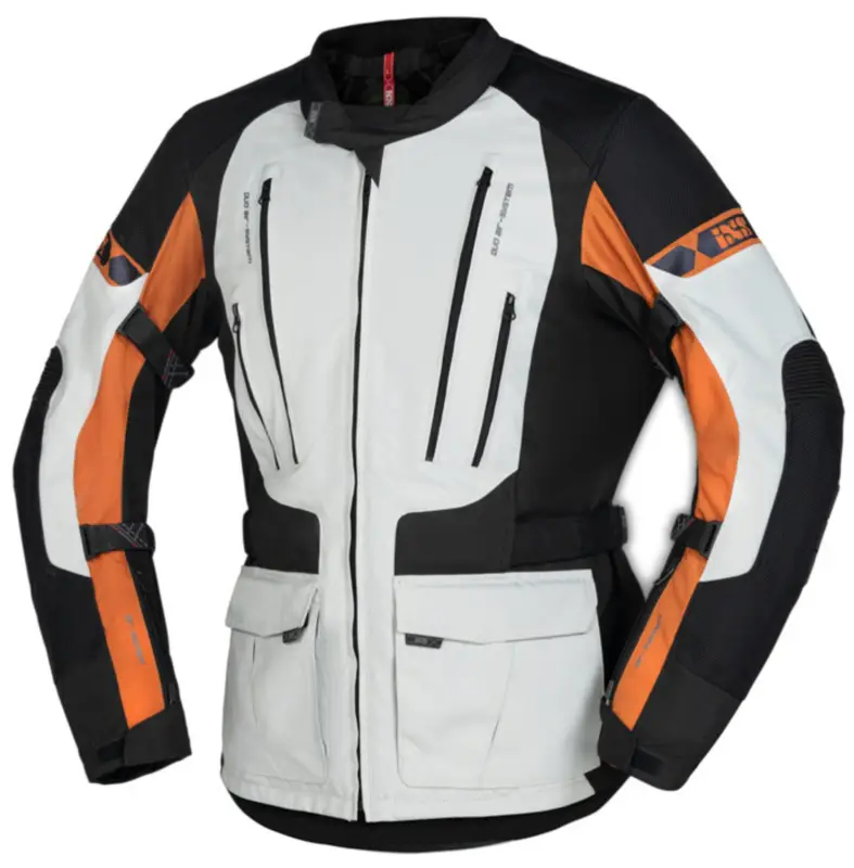 Bunda iXS LENNIK-ST X55056 černá-světle šedá-hnědá XL Oblíbený