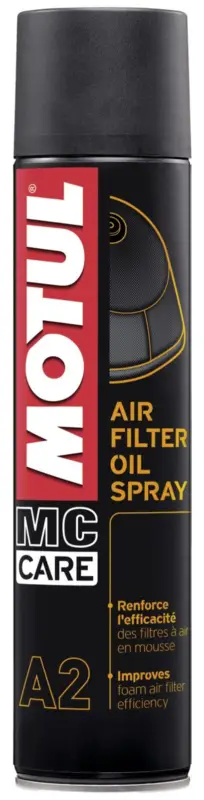 Dokud Zásoby Vydrží MOTUL A2 AIR FILTER OIL 400 ml sprej