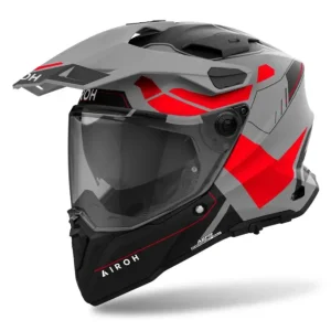Přilba AIROH COMMANDER 2 Reveal (matná červená fluo) Cenová Bomba