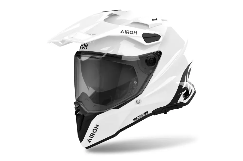 Přilba AIROH COMMANDER 2 Color (lesklá bílá) 2024 Rychlé Dodání