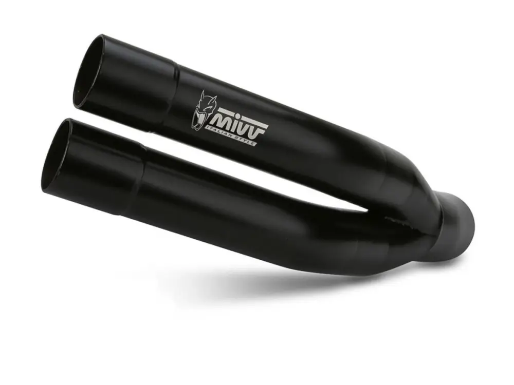 Autentický Koncovka výfuku MIVV DOUBLE GUN S.035.LDGB černá