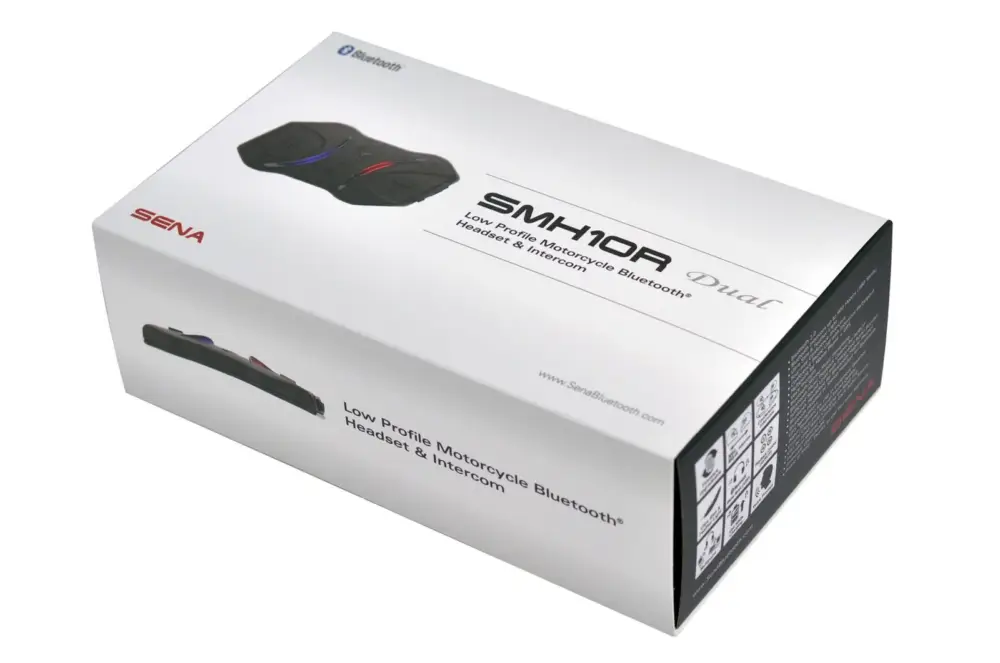 Bluetooth handsfree headset SMH10R (dosah 0,9 km), SENA (sada 2 jednotek) Cenově Výhodný