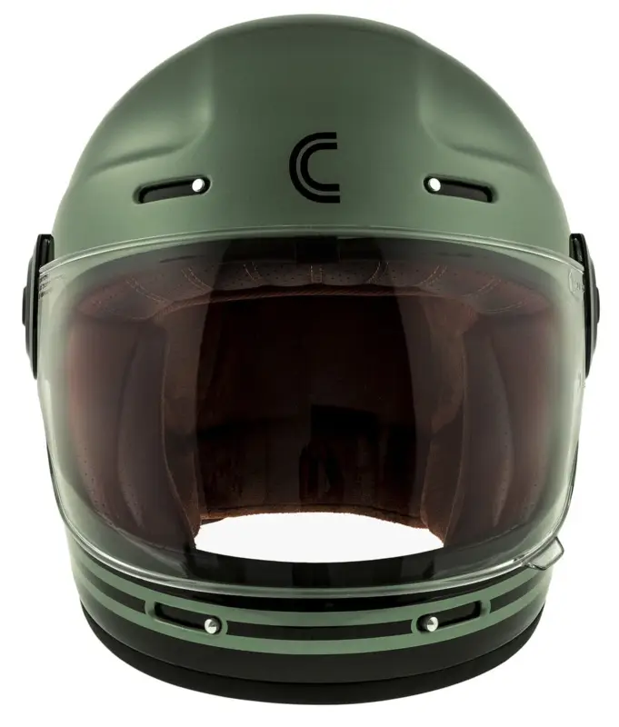 Přilba CASSIDA Fibre Super Hooligan (černá/metalická zelená/šedá) Levný