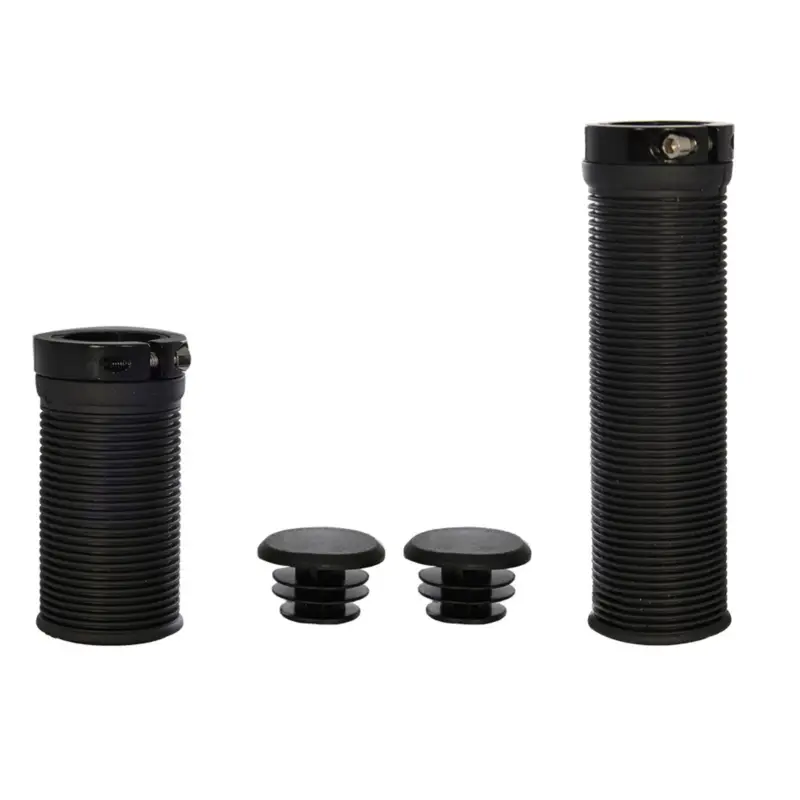 Výprodej gripy LOCK-ON se šroubovacími objímkami pro řazení Gripshift, OXFORD (černé, délka 110 mm, 1 pár)