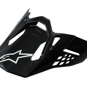 Vysoce Kvalitní ALPINESTARS kšilt pro helmy SUPERTECH S-M10 a S-M8 SOLID (černý lesklý)